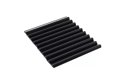 Klipy na taśmy ogrodzeniowe – 10 szt. – antracyt