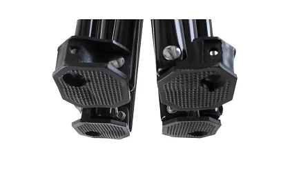 Skladane krzesło wędkarskie – szare krzesło kempingowe