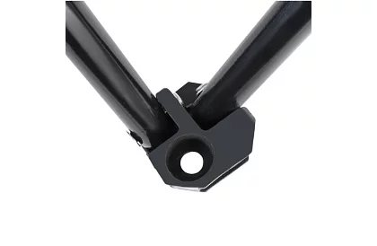 Skladane krzesło wędkarskie – szare krzesło kempingowe