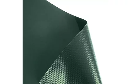 Taśma zaciemniająca na płot zielona – panelowa 450 g/m2 + klipsy