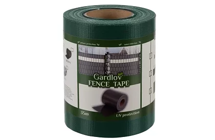 Taśma zaciemniająca na płot zielona – panelowa 450 g/m2 + klipsy