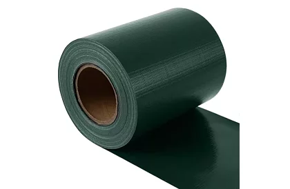 Taśma zaciemniająca na płot zielona – panelowa 450 g/m2 + klipsy