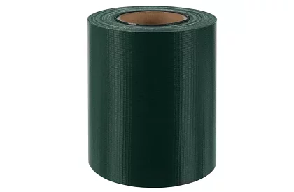 Taśma zaciemniająca na płot zielona – panelowa 450 g/m2 + klipsy