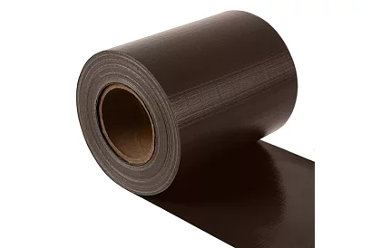 Taśma zaciemniająca na płot brązowa – panelowa 450 g/m2 + klipsy