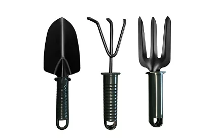 Składany ogródowy stołek 3w1 – stołek, ławka i organizer z narzędziami