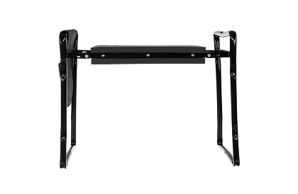 Składany ogródowy stołek 3w1 – stołek, ławka i organizer z narzędziami