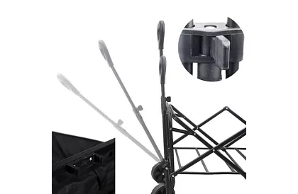 Skladany wózek transportowy na plażę - do 100kg