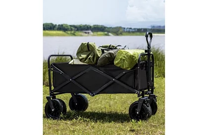 Skladany wózek transportowy na plażę - do 100kg