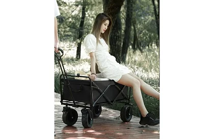 Skladany wózek transportowy na plażę - do 100kg