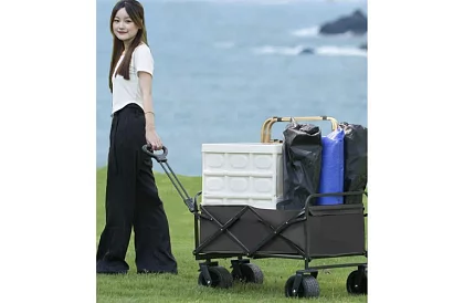 Skladany wózek transportowy na plażę - do 100kg