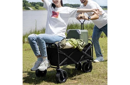 Skladany wózek transportowy na plażę - do 100kg