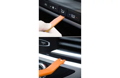 Uniwersalny zestaw klipsów i spinek do samochodu + ściągacze