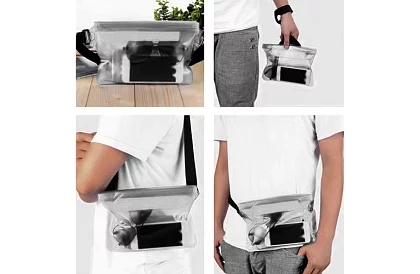 Wodoodporna torba - saszetka na telefon i cenne rzeczy