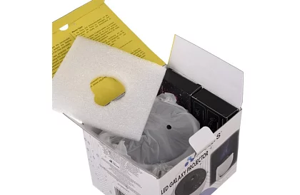 Projektor LED gwiazd – planetarium i nocna lampa