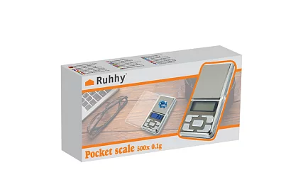 Waga kieszonkowa cyfrowa do biżuterii – 0,01 g do 500 g