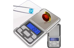 Waga kieszonkowa cyfrowa do biżuterii – 0,01 g do 500 g