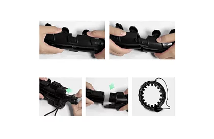 Obręcz masująca – fitness hula hoop