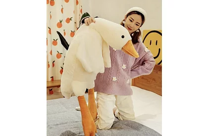 Duża pluszowa gęś – 130 cm