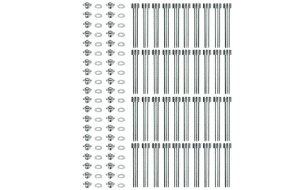 Chwyty wspinaczkowe – zestaw wspinaczkowy dla dzieci 20 kamieni + 2 uchwyty