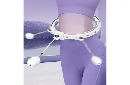 Pierścienie do masażu z licznikiem – fitness Hula Hoop