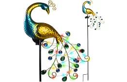 Zewnętrzna lampa solarna – Paw