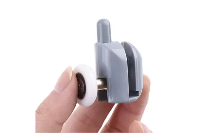 Kółka do drzwi przesuwnych kabin prysznicowych 23 x 6 mm – 8 szt.