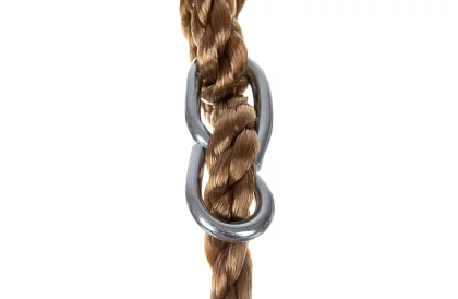 Huśtawka dziecięca na linie – plastikowy dysk