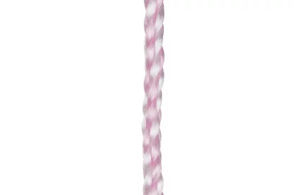 Huśtawka dziecięca na linach – plastikowa – różowa