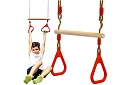 Huśtawka dziecięca z drążkiem na linach – 2w1