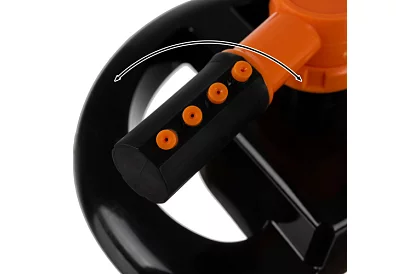 Zraszacz ogrodowy obrotowy – 3ramienny