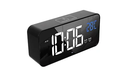 LED zegary z budzikiem - clapping clock