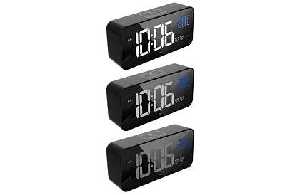 LED zegary z budzikiem - clapping clock