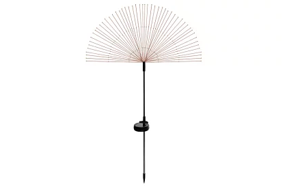 Lampy ogrodowe solarne 2 sztuki – mniszek