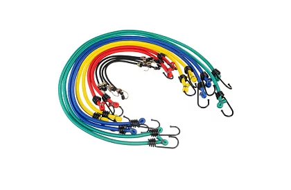 Upinające gumy z hakami – 12 sztuk w zestawie