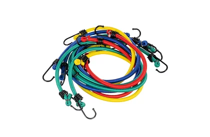 Upinające gumy z hakami – 12 sztuk w zestawie