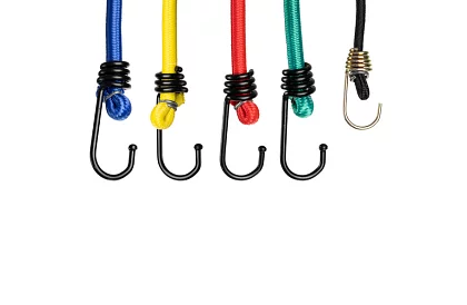 Upinające gumy z hakami – 12 sztuk w zestawie