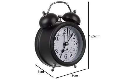 Retro budzik z podświetleniem LED