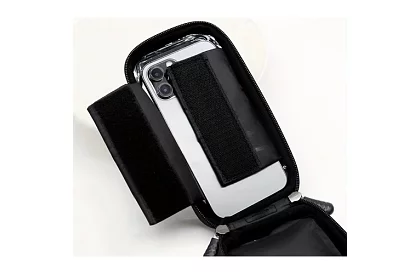 Wodoodporna torba na rower z uchwytem na telefon