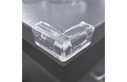 Silikonowa ochrona rogów mebli - zestaw 12 sztuk