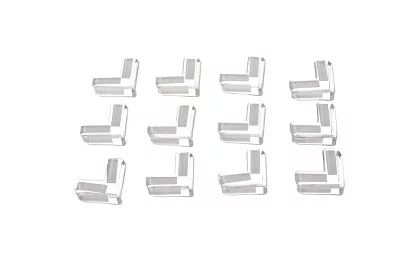 Silikonowa ochrona rogów mebli - zestaw 12 sztuk