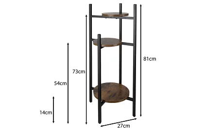 Stolik kwiatowy - 3 piętrowy