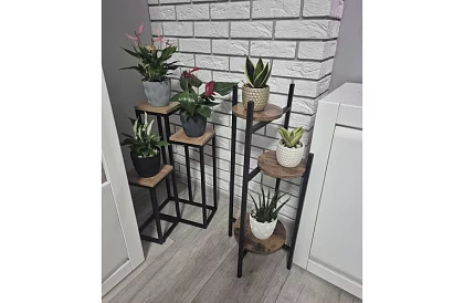 Stolik kwiatowy - 3 piętrowy