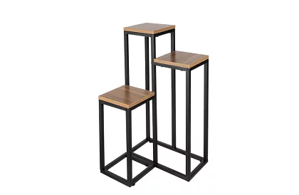 Stolik kwiatowy - 3 poziomowy