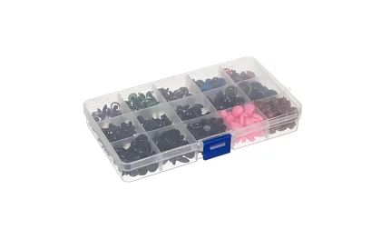 Oczy i nosy dla pluszaków – zestaw 560 sztuk + etui