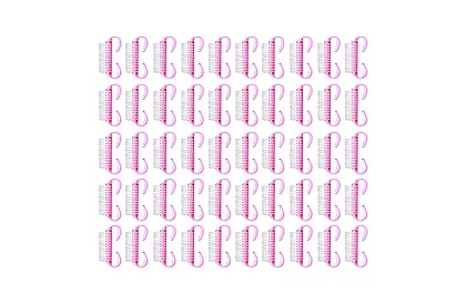 Kartaczki do paznokci 50 sztuk – usuwanie kurzu po pilowaniu