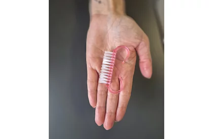 Kartaczki do paznokci 50 sztuk – usuwanie kurzu po pilowaniu