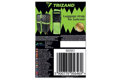 Pas bezpieczeństwa do walizki z zamkiem kodowym