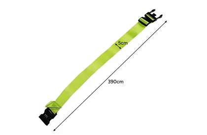 Pas bezpieczeństwa do walizki z zamkiem kodowym