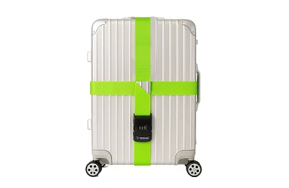 Pas bezpieczeństwa do walizki z zamkiem kodowym