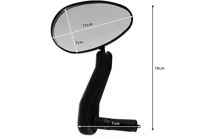 Cyklistyczne lusterko – lekkie i niełamliwe